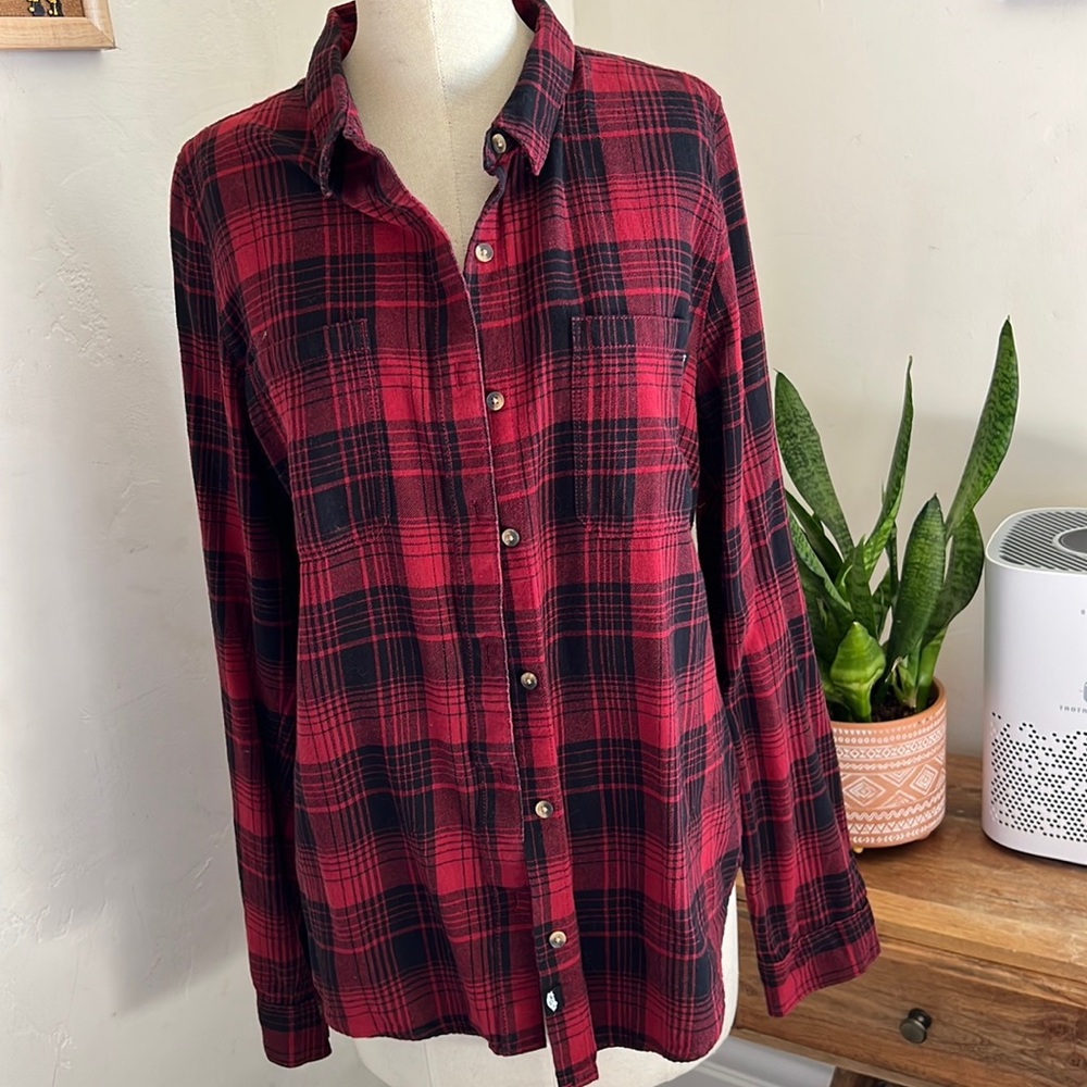 Vans (XL ) Plaid button up